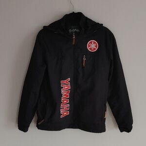 Outdoors Yamaha Lightweight Black Jacket
